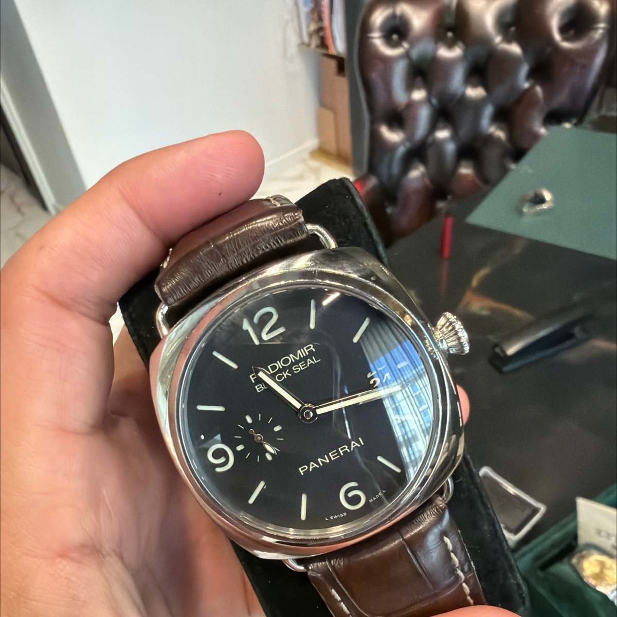Panerai Black Steel