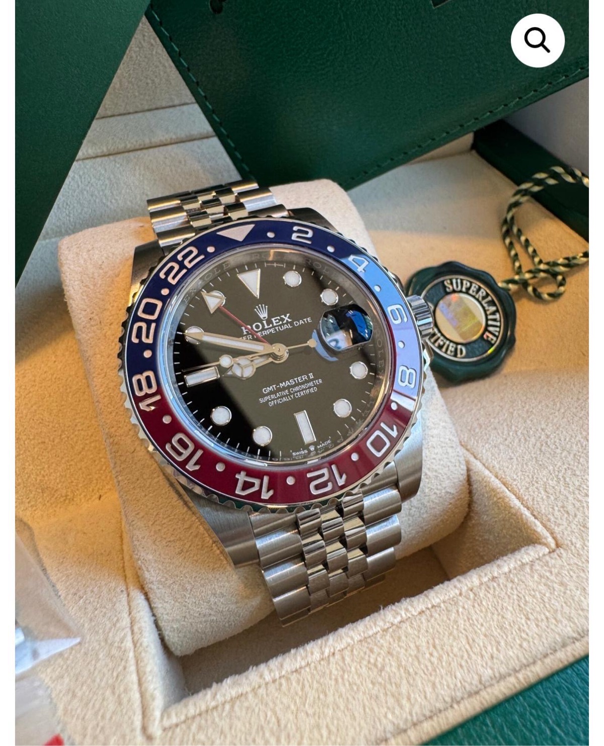Rolex CV 61D/2026 Pepsi Quraysh