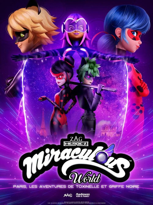 Miraculous World : Paris, Les Aventures de Toxinelle et Griffe Noire