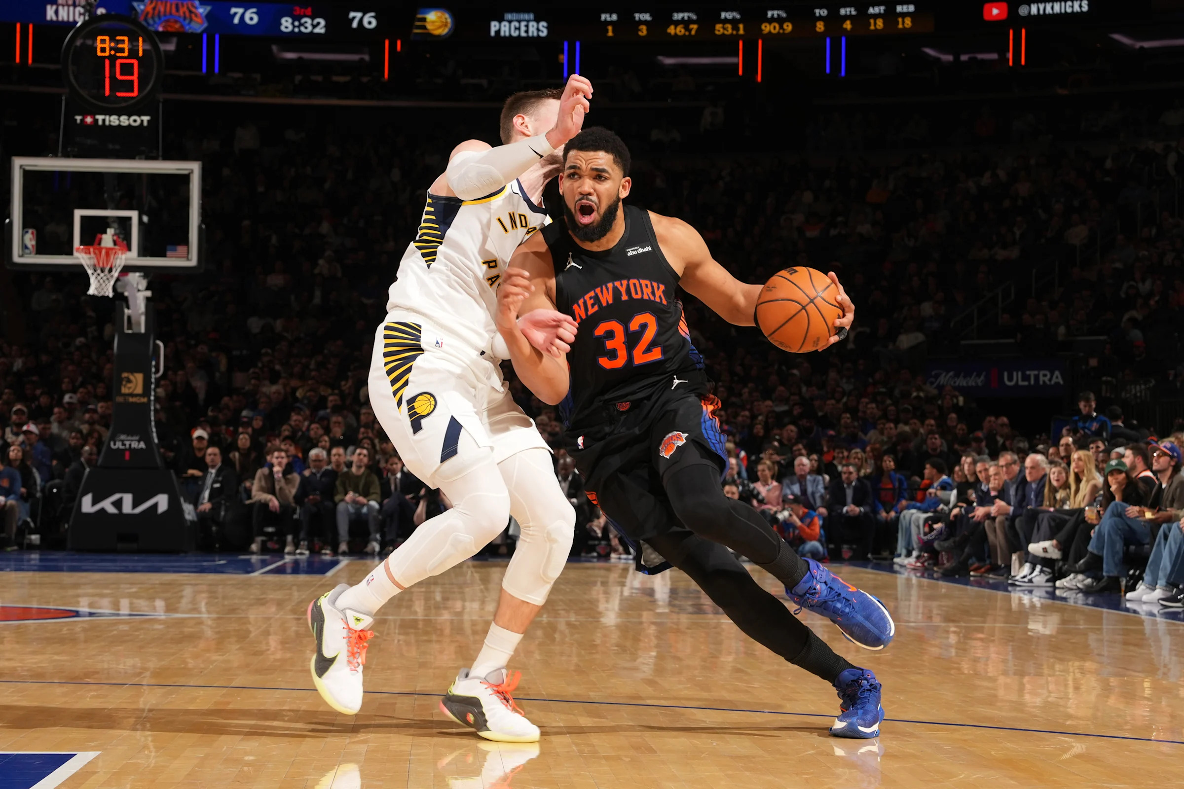Knicks look to steady the ship in Indiana as Pacers search for a stop to the slide