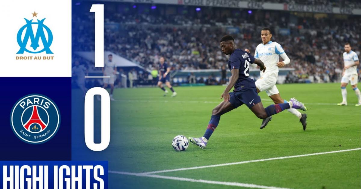 Le Classique at Full Throttle: PSG vs Marseille Lights Up Parc des Princes