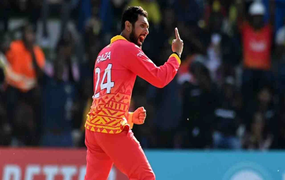 Sikandar Raza Back on Top: Zimbabwe Captain Reclaims No.1 T20I All-Rounder Ranking
