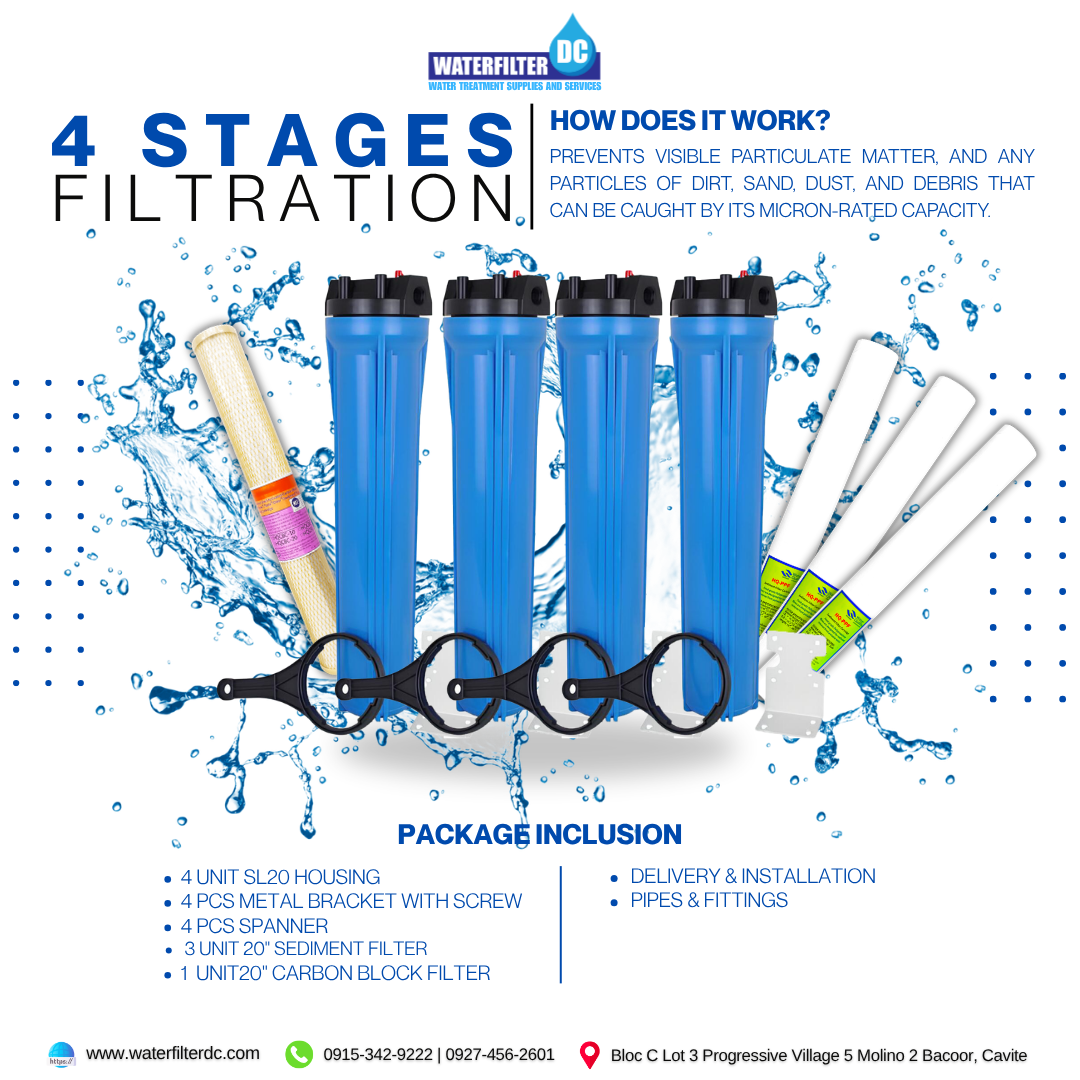 4 Stages Basic Filtration