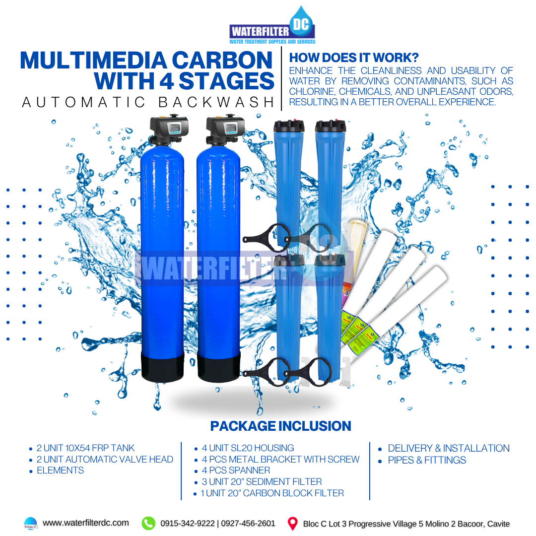 Multimedia + Activated Carbon with 4 Stages (Automatic)