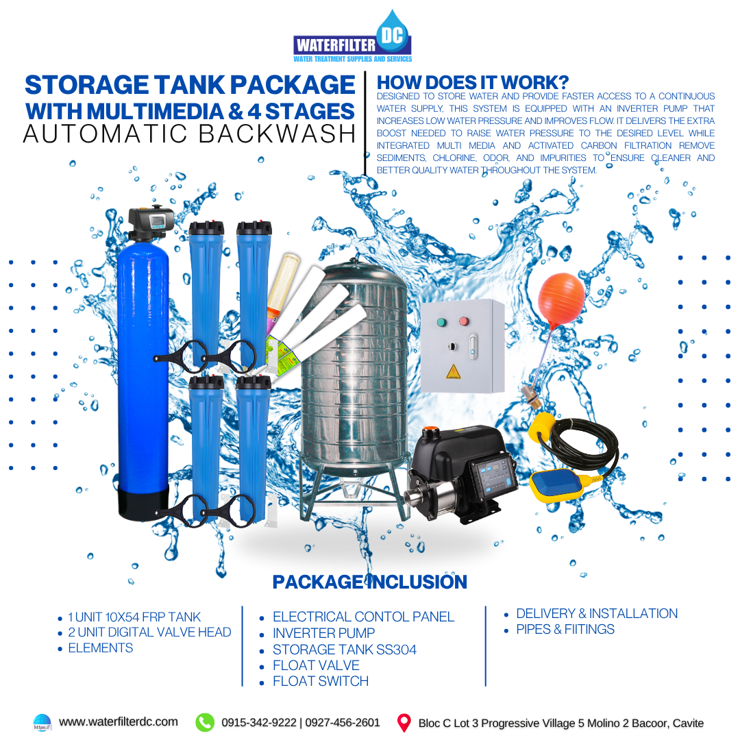 Storage Tank & Pump Package with Advanced Filtration