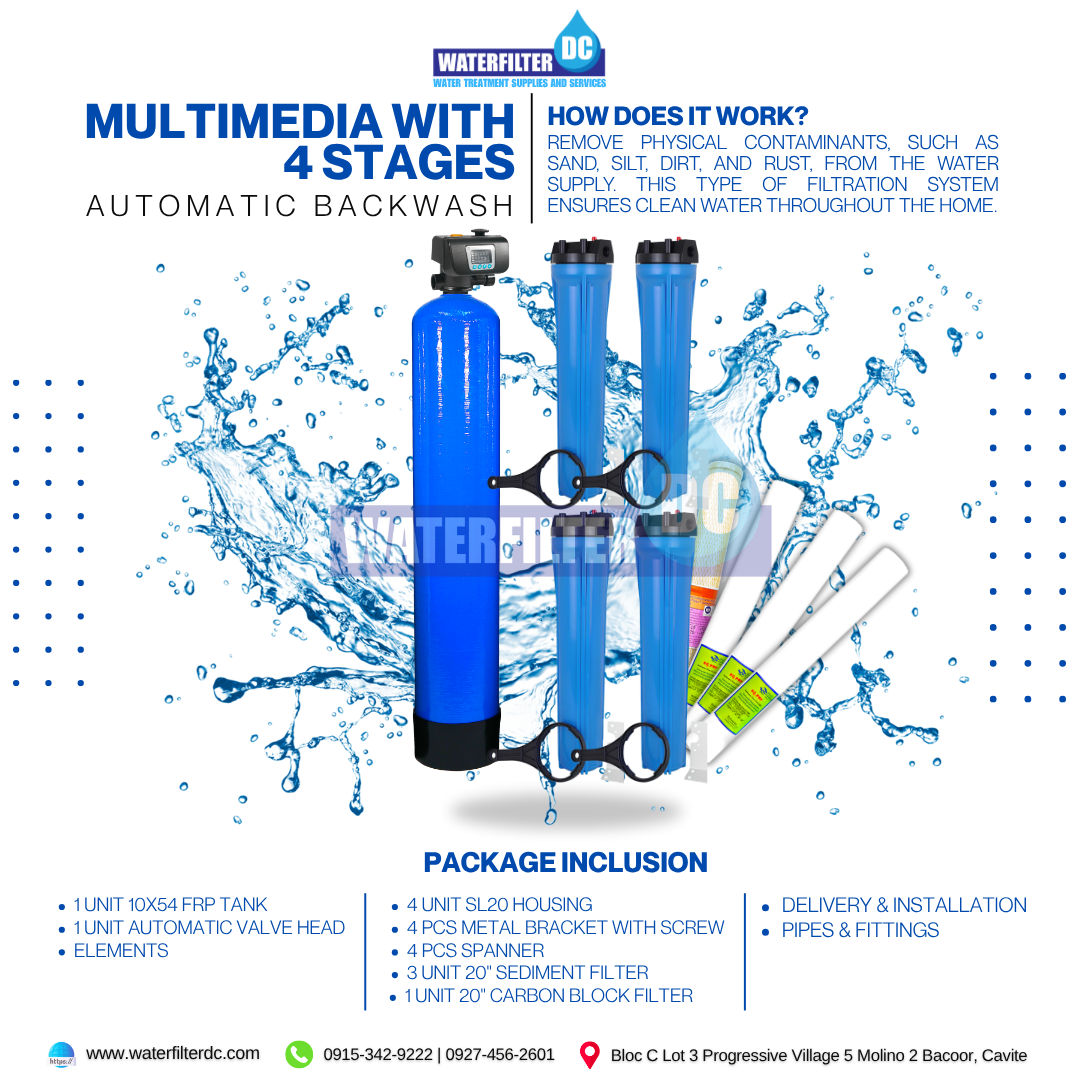 Multimedia with 4 Stages (Automatic Backwash)