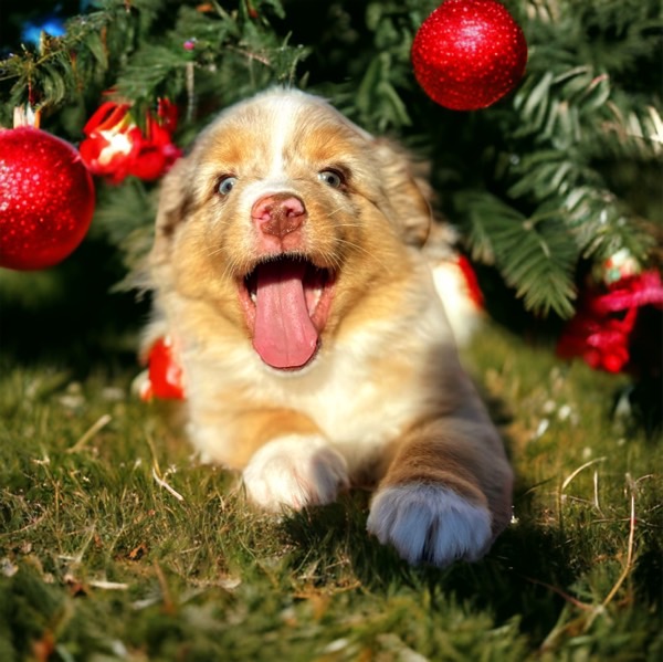 Mini Aussie- Red Merle Female *Available*