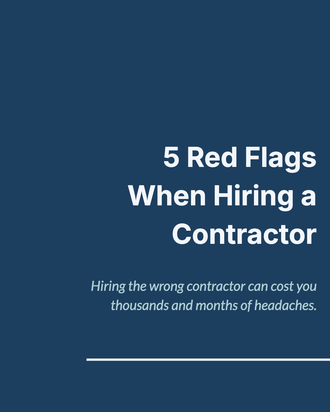 Hiring Red Flags template preview