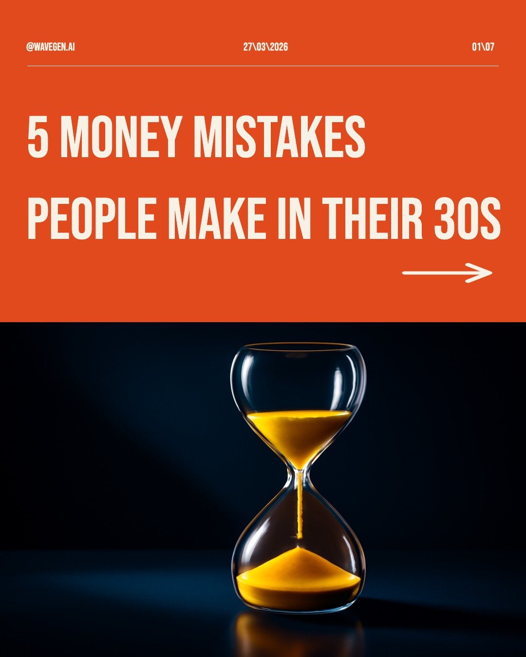 Money Mistakes in Your 30s template preview