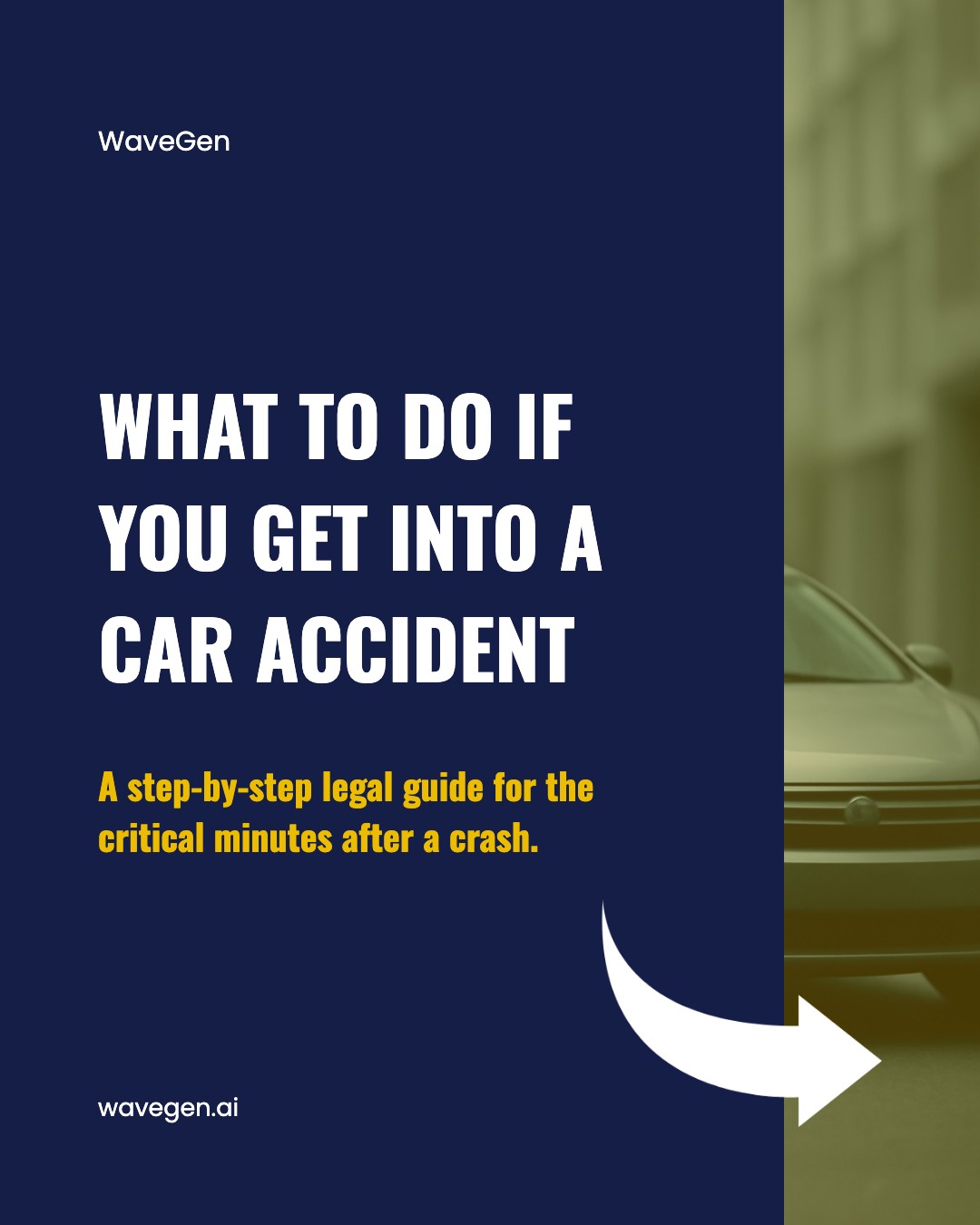 Car Accident Guide template preview