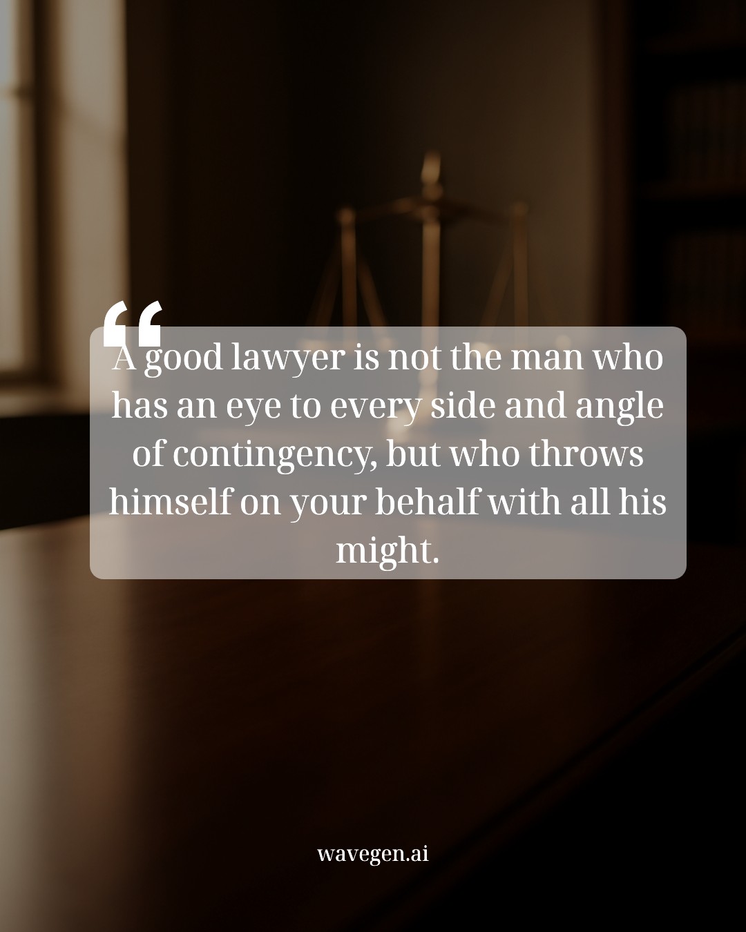 Legal Quote template preview