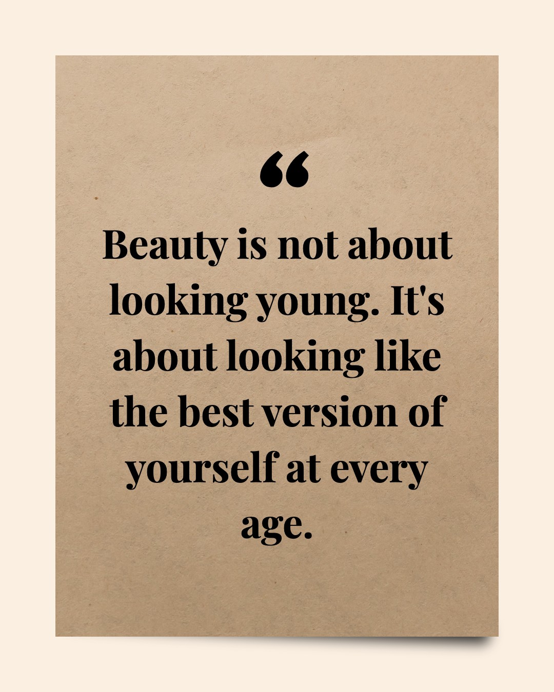 Beauty Quote template preview