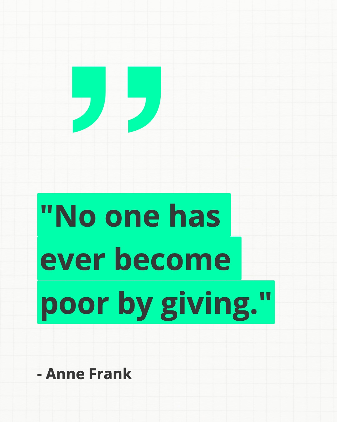 Giving Quote template preview