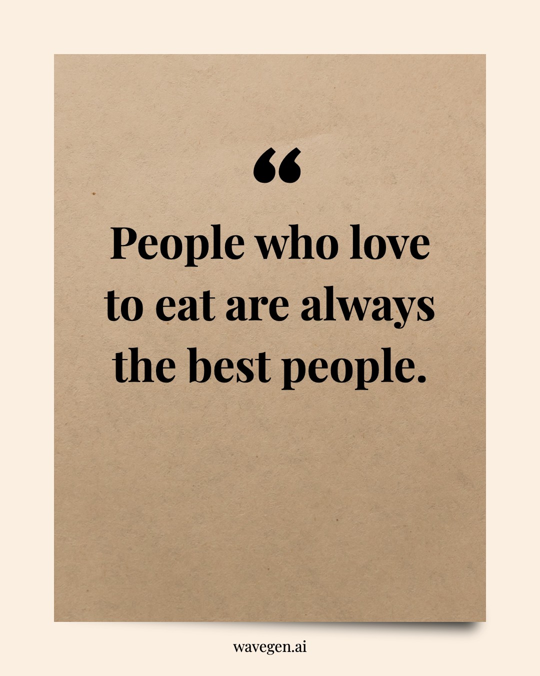 Food Quote template preview