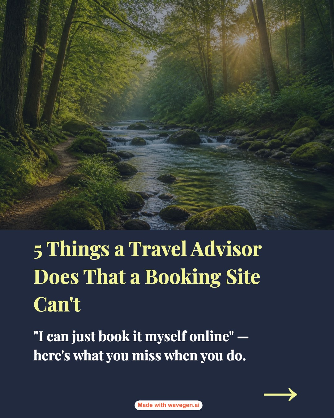 Why Use a Travel Advisor template preview