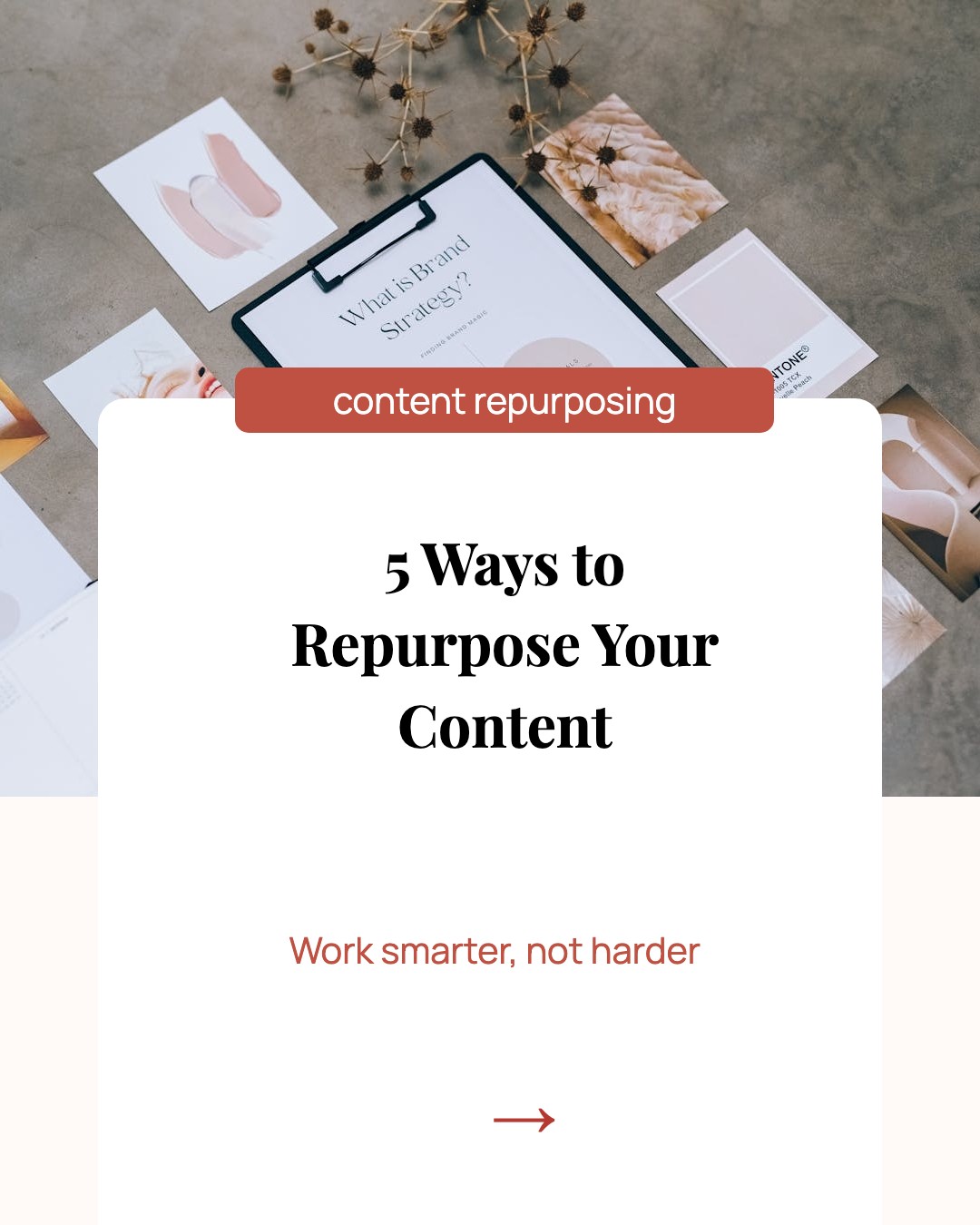 Cream Brown template preview