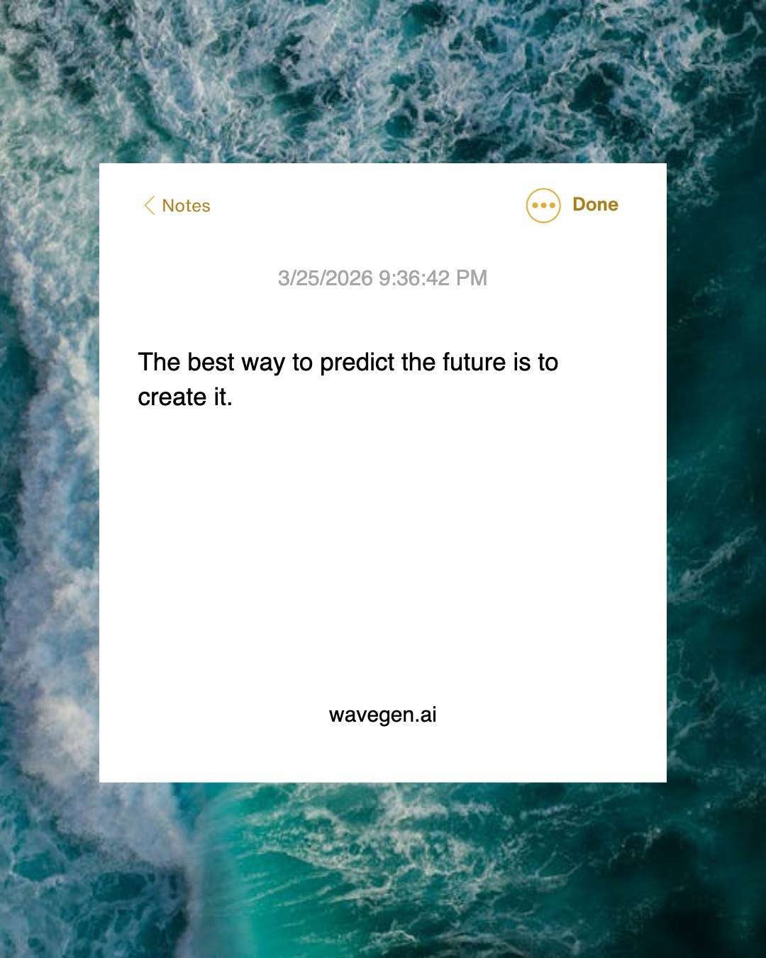 Long Quote template preview