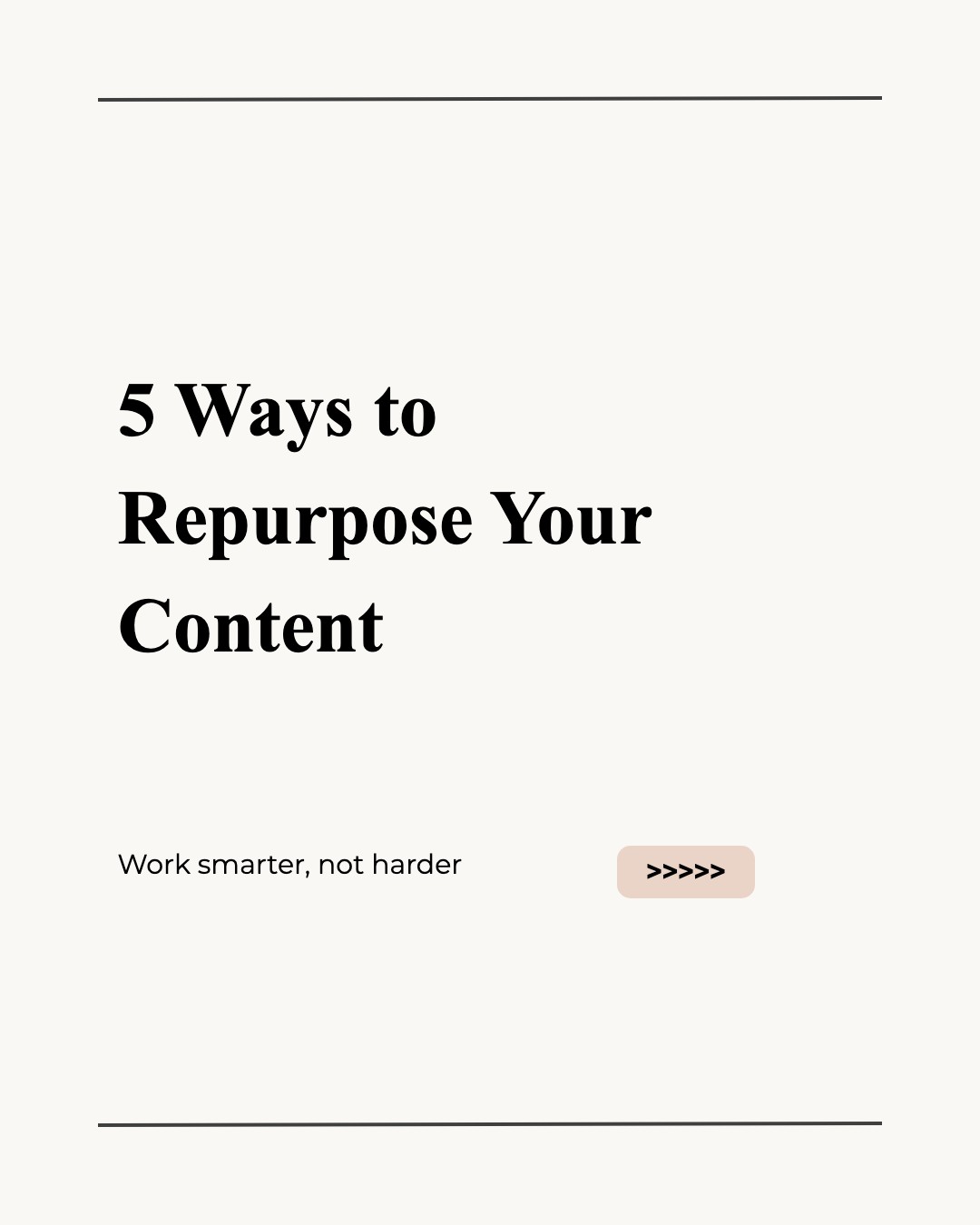 Minimal Listicle template preview