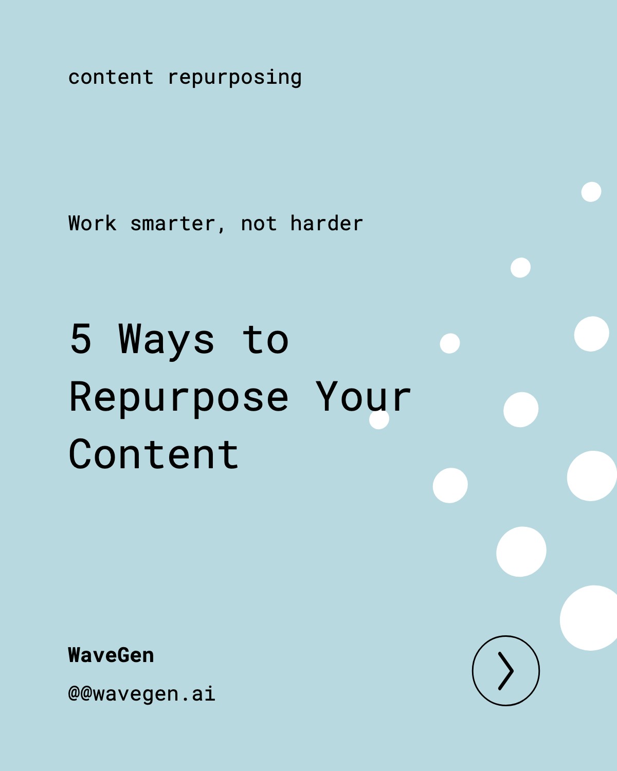 Mono Dots template preview