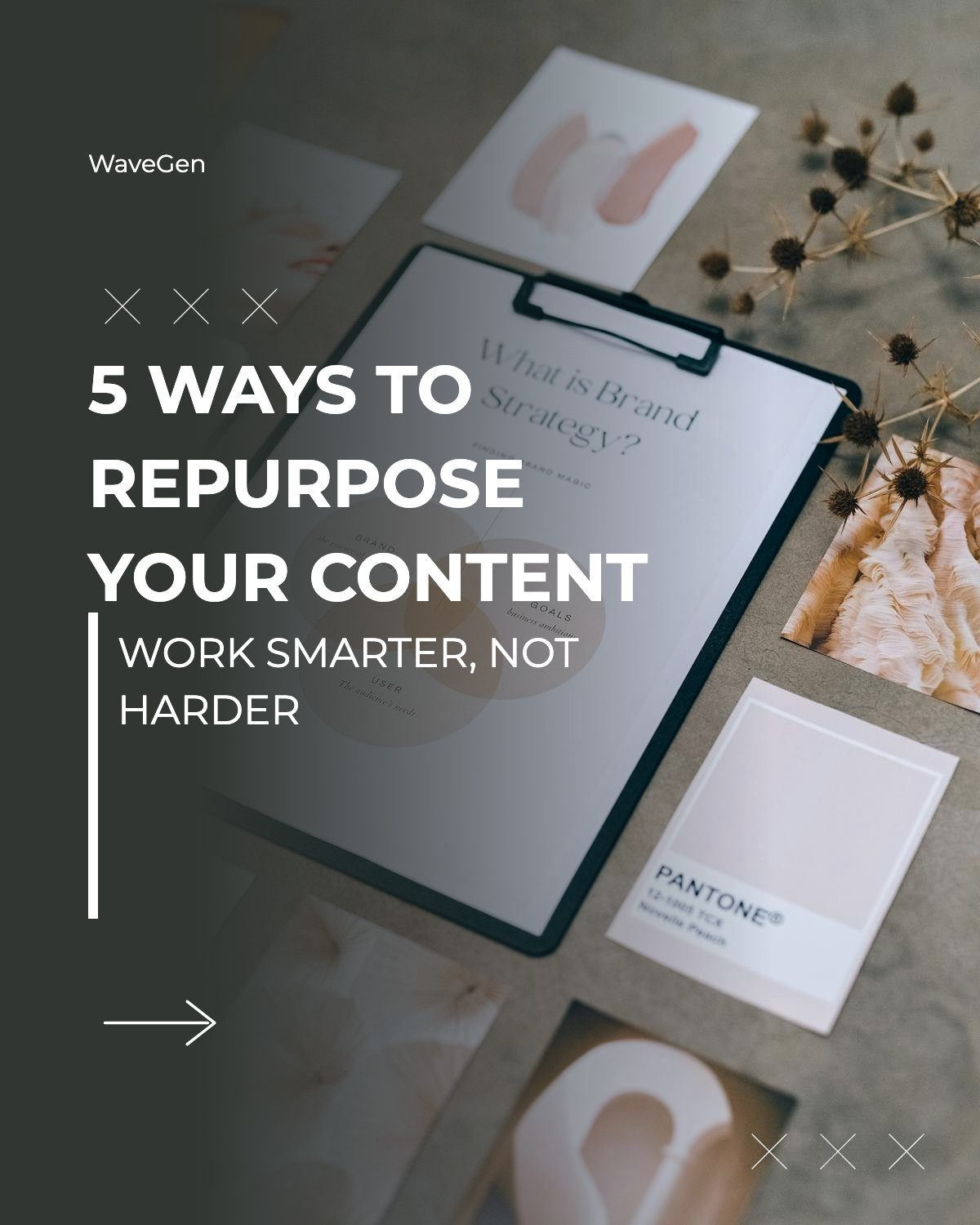 Photo X Marks template preview