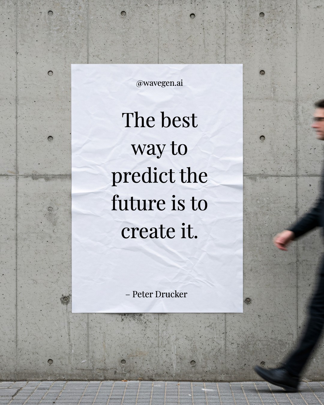 Street Poster template preview