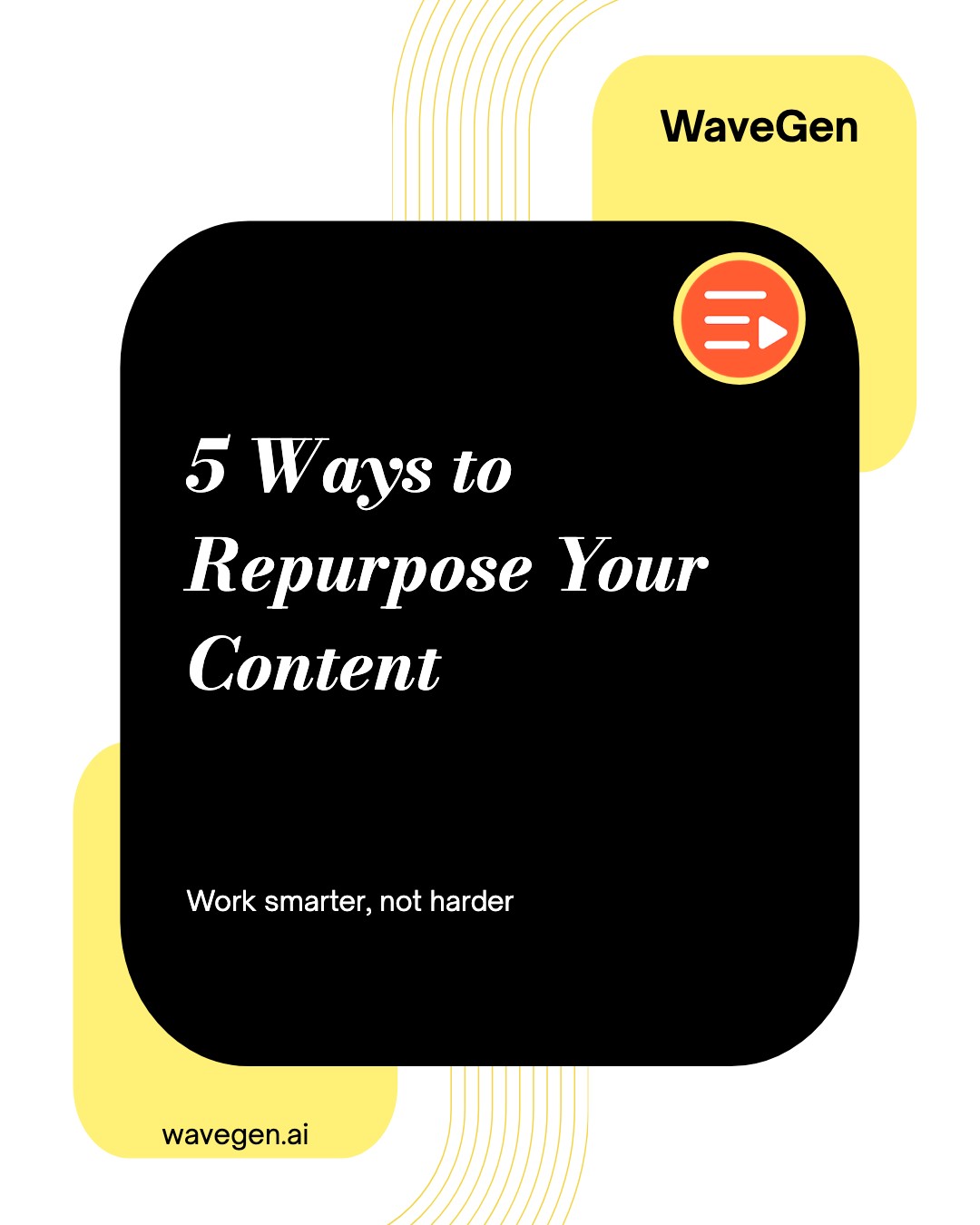 Yellow Curves template preview