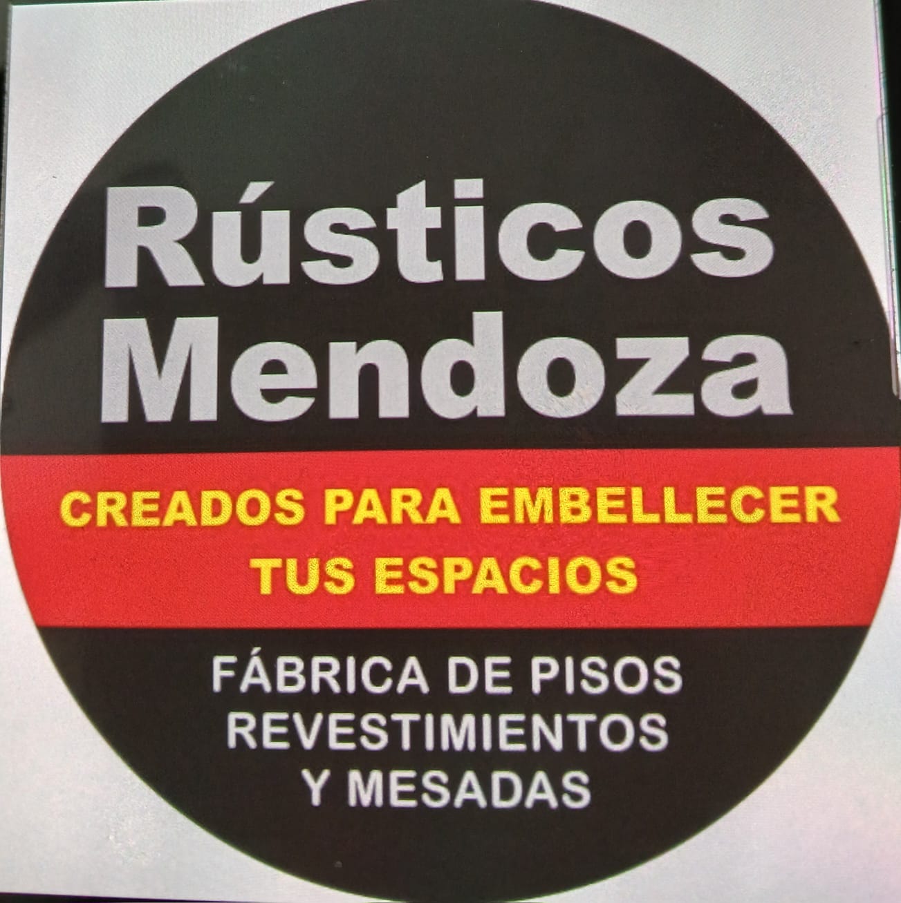 Logo de Rústicos Mendoza