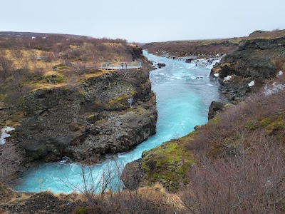 Barnafoss Waterfall