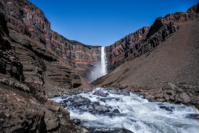 Hengifoss Waterfall