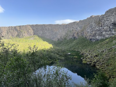 Ásbyrgi Canyon