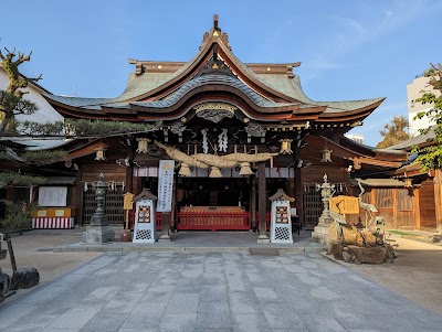 櫛田神社 (Kushida Shrine)