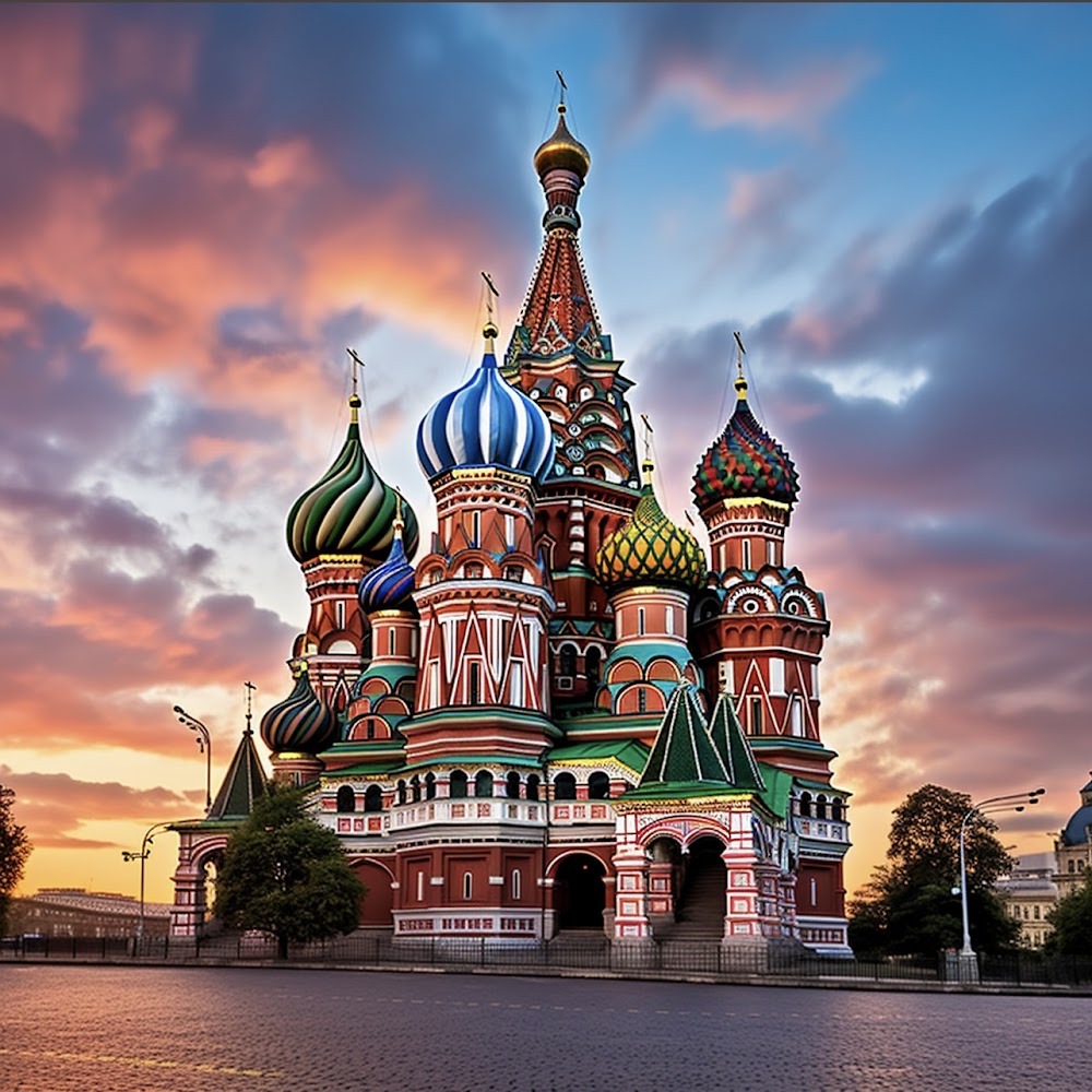 Собор Василия Блаженного (Saint Basil's Cathedral)