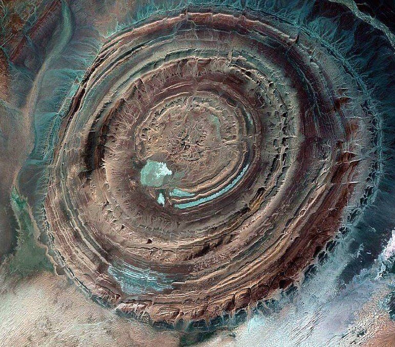 هيكل ريشات (Richat Structure)