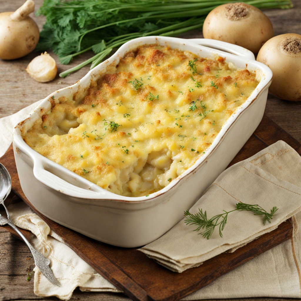 Swedish Turnip Casserole