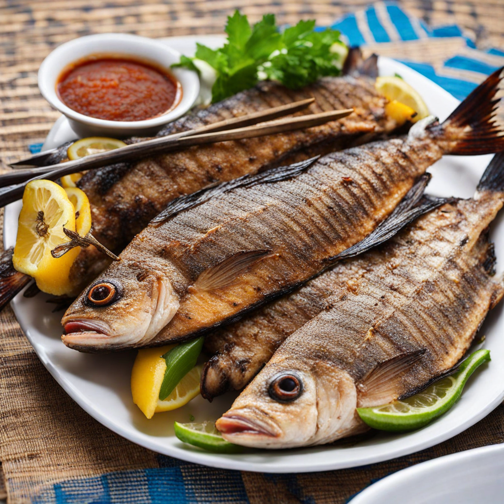 Grilled fish