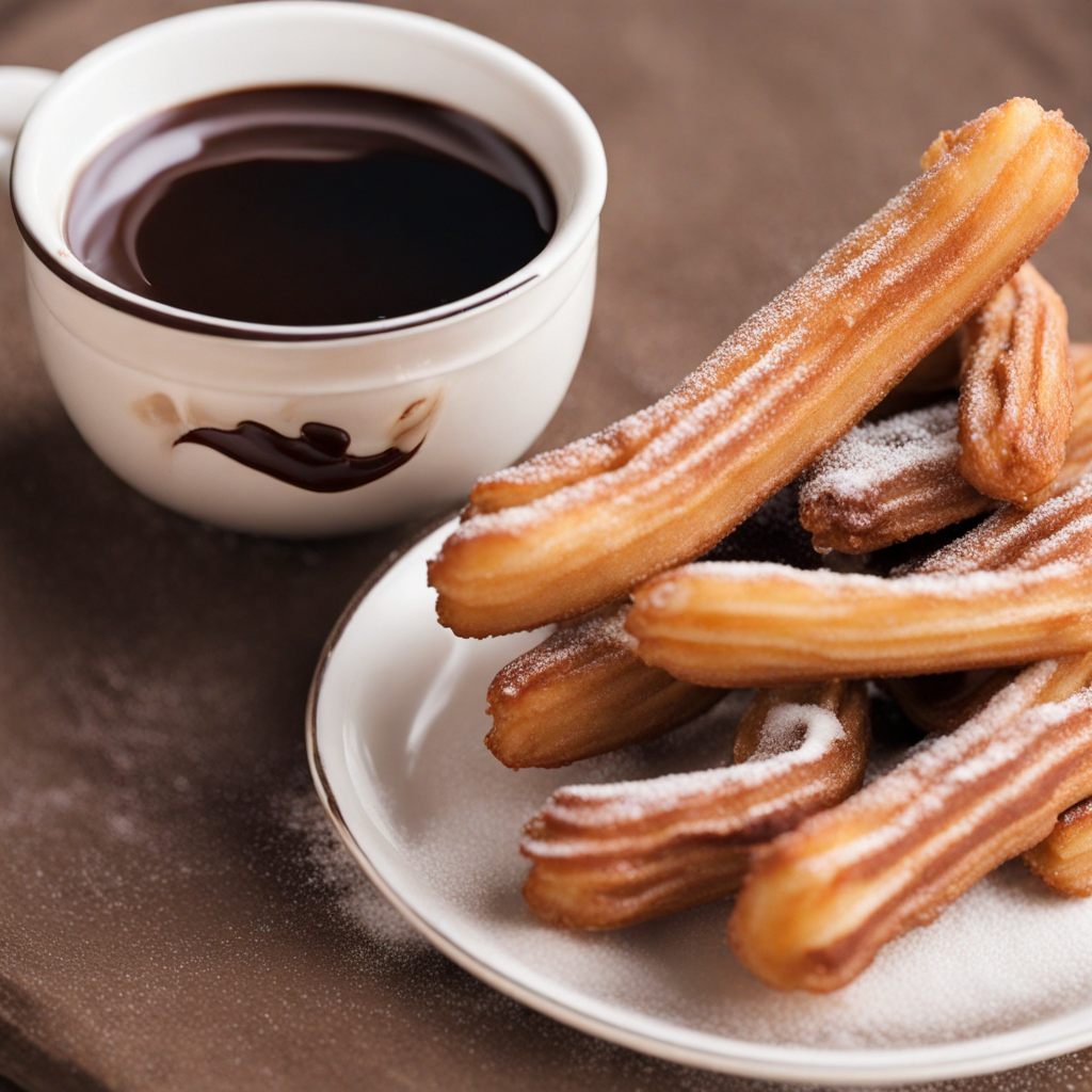 Churros con chocolate