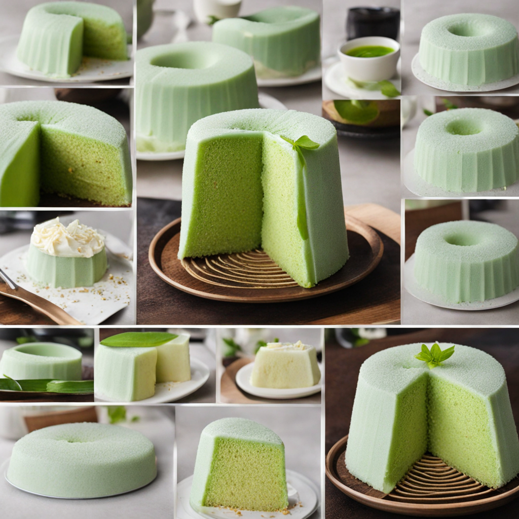 Pandan Chiffon Cake