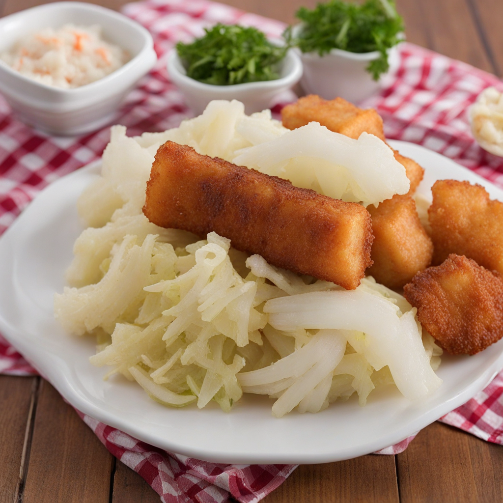 Yuca con Chicharrón