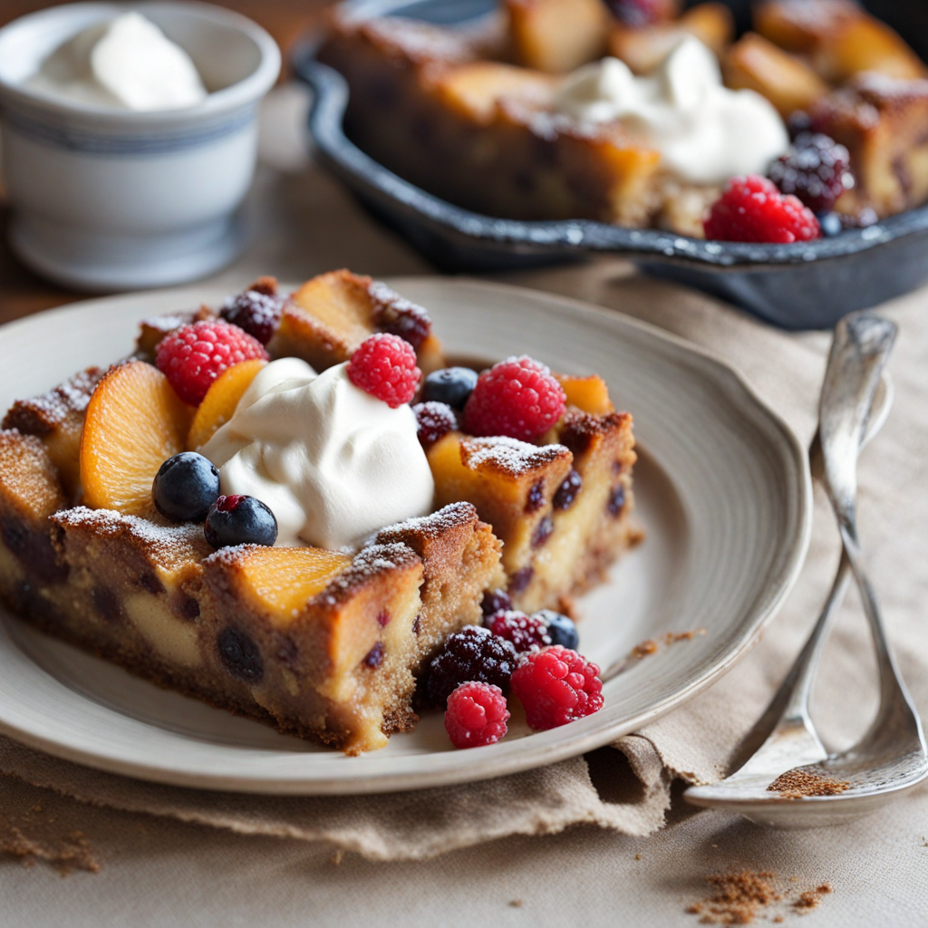 Rye Bread Pudding