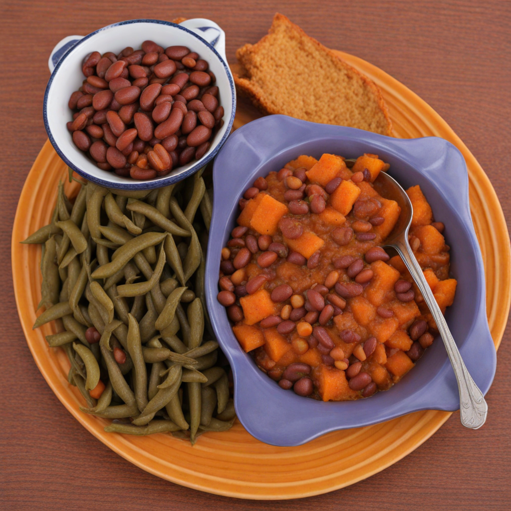 Beans and Sweet Potato