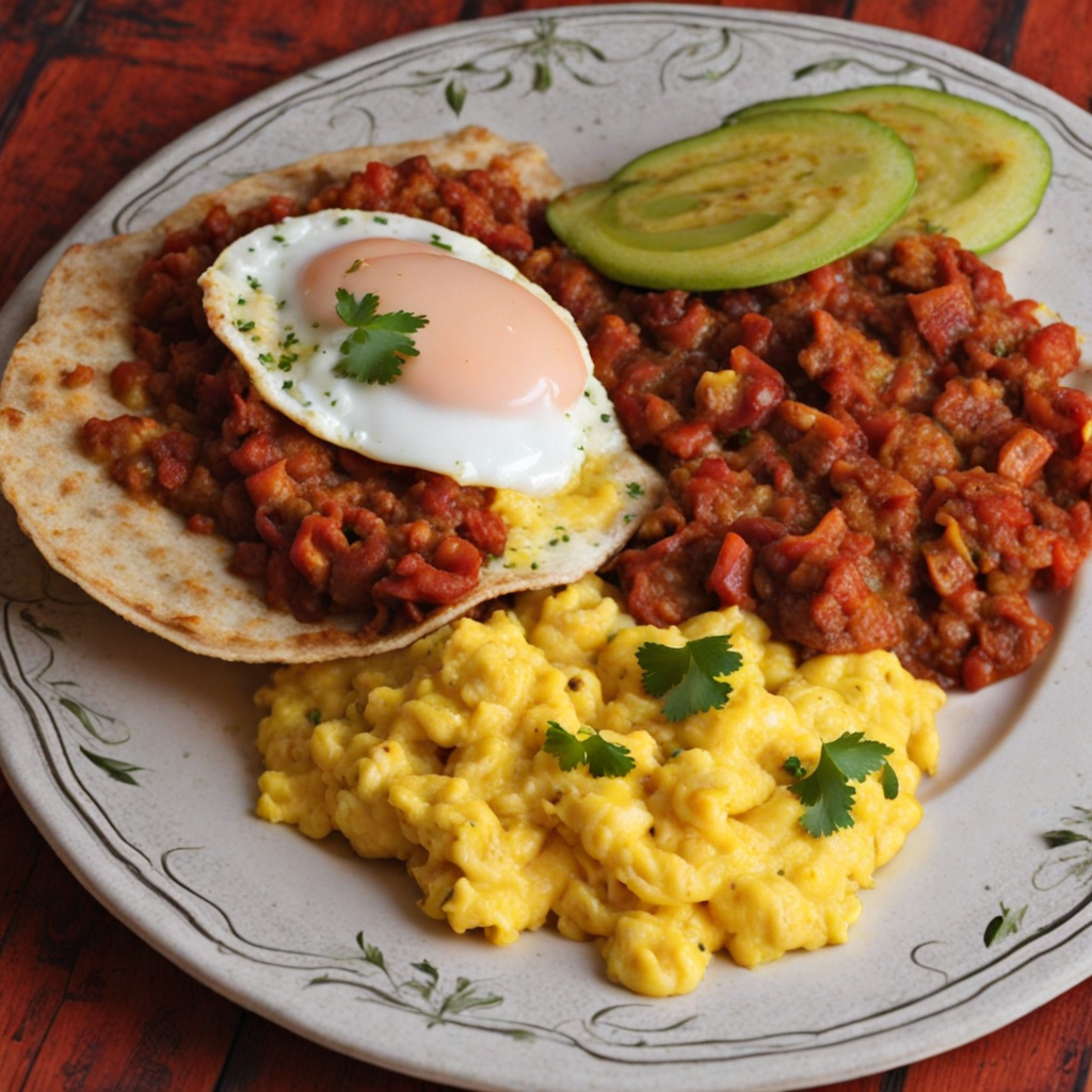 Chorizo con Huevos