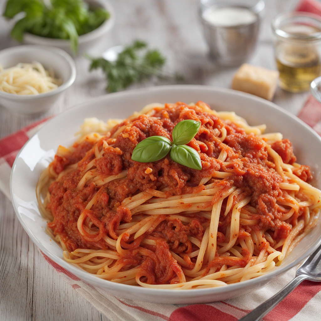 Fideos al horno