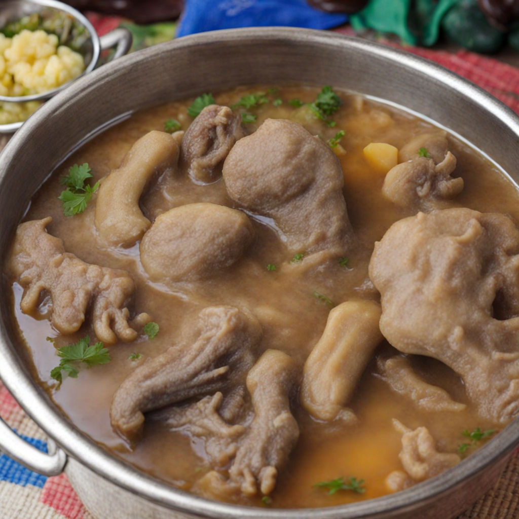 Cow Foot Soup