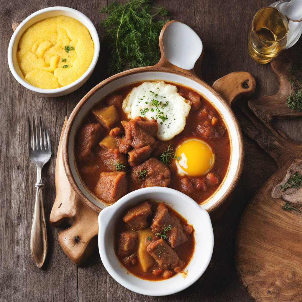 Pork Stew with Polenta