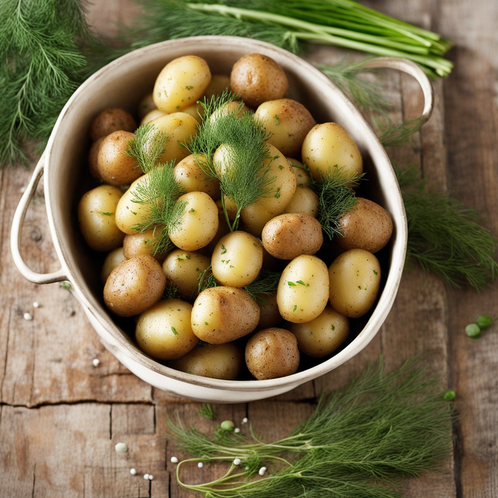 Swedish Dill Potatoes