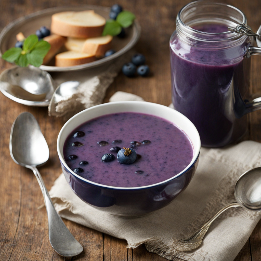 Swedish Blueberry Soup