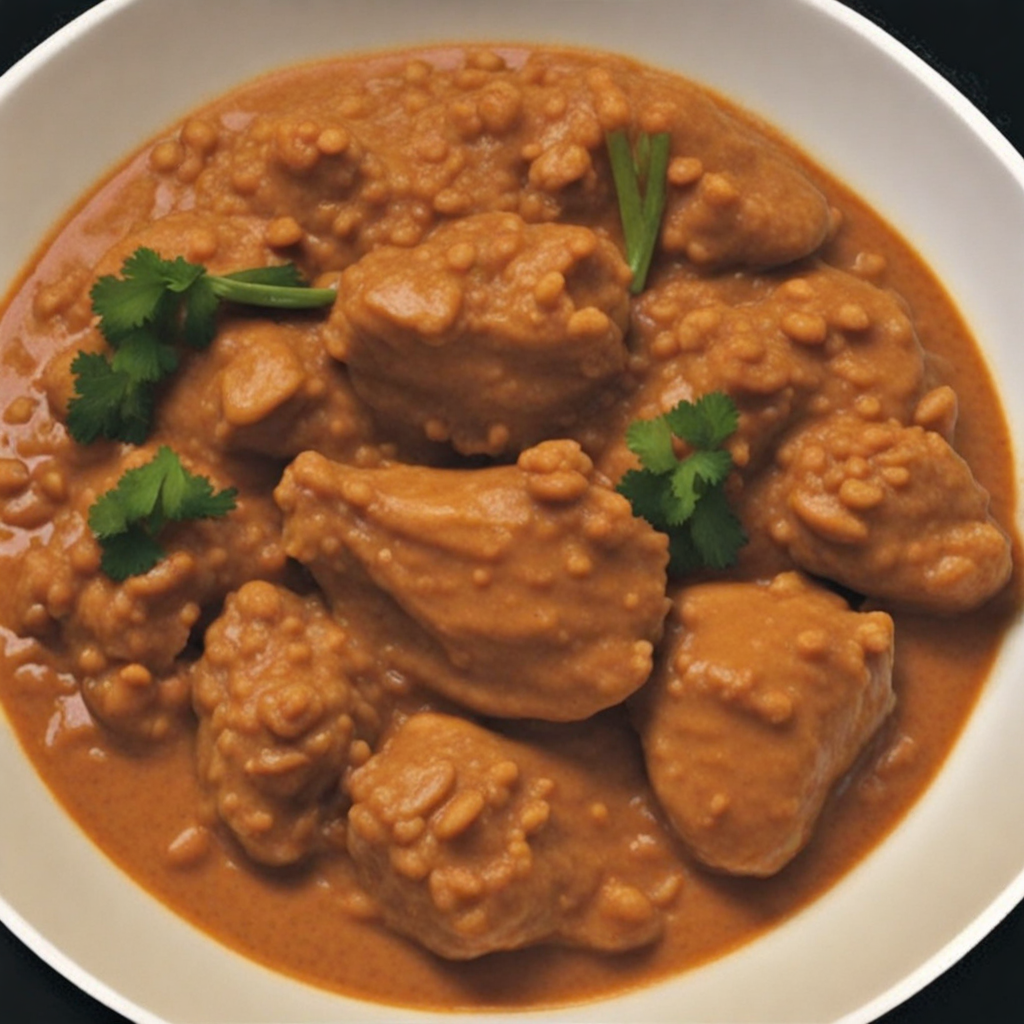 Chicken in Peanut Sauce