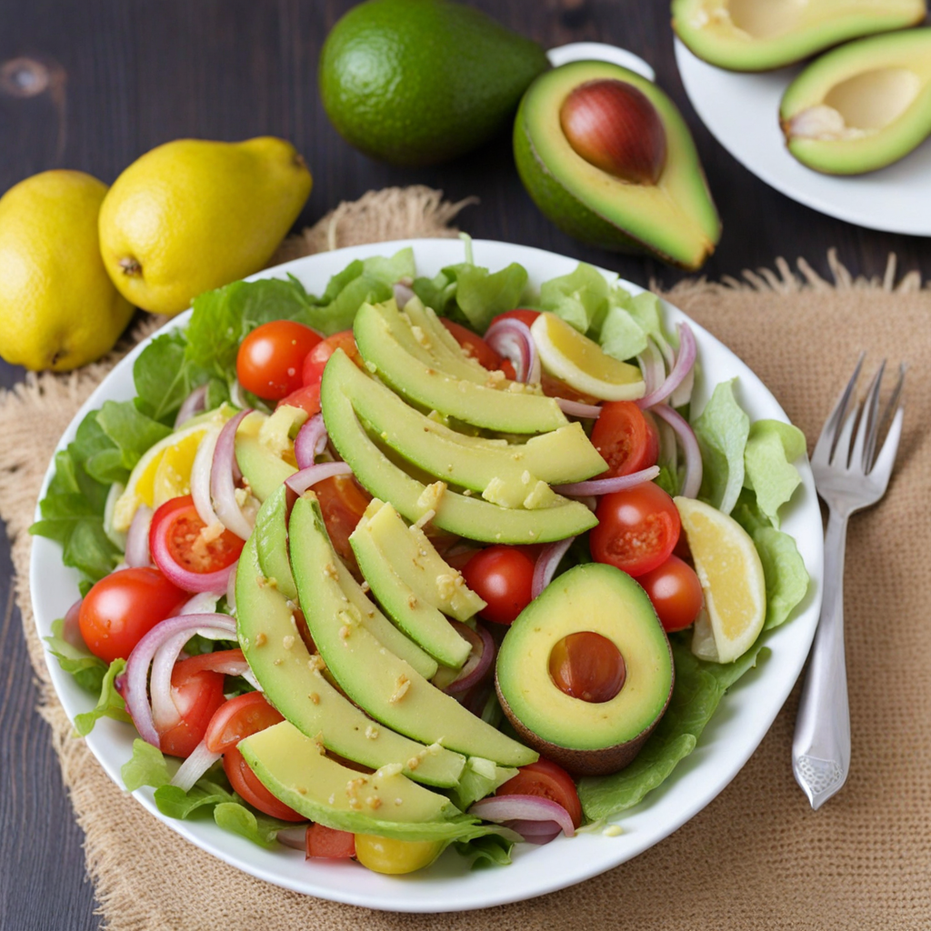 Avocado Pear Salad