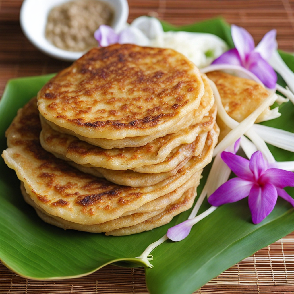 Taro Pancakes