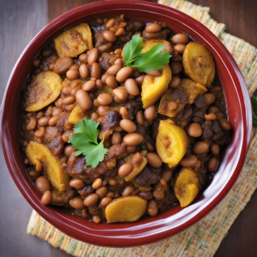 Beans and Plantain